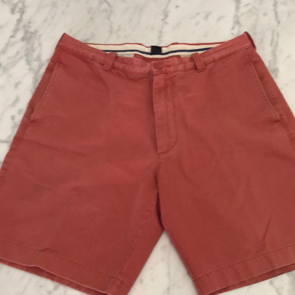Ready for summer! Classic Nantucket Red J Crew shorts.